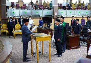 C Kawarius Efendi Resmi Dilantik Sebagai PAW Sisa Masa Jabatan 2019-2024