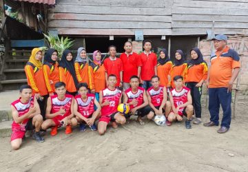 Bung Asep Poros Baru  Kebahagian di Desa Melilian Gelumbang Raya