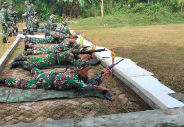 Pertajam Kemampuan Menembak Prajurit, Kodim Rembang Gelar Latbakjatri TW. IV