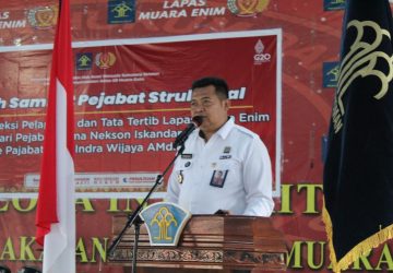 Kalapas Herdianto Ucapkan Selamat Datang Pejabat Struktural Di Bumi Serasa Sekundang