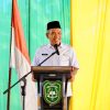 Bersama Gubernur Riau, Pj Bupati Kampar Letakkan Batu Pertama Pembangunan Ponpes Ma’had Islam Riau YLPI Riau