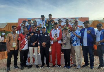 Kontingen Bengkalis Raih Juara Umum Cabor Menembak Porprov di Kuansing