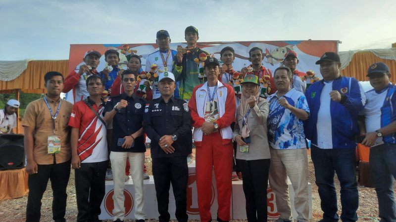 Kontingen Bengkalis Raih Juara Umum Cabor Menembak Porprov di Kuansing