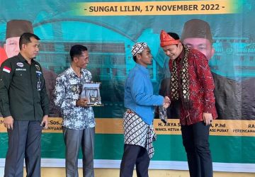 Kunjungi Desa Bukit Jaya, KI Pusat Lakukan Visitasi Evaluasi dan Apresiasi KIP Desa 2022