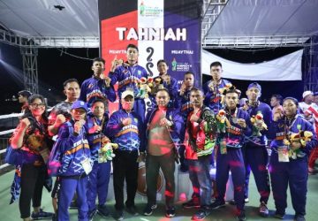Debut Pertama Ikut Porprov, Cabor Muay Thay Siak Rebut 14 Medali
