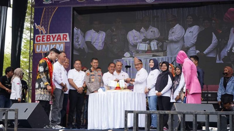 Kabupaten Muara Enim Gelar Gebyar UMKM Bertajub ‘Enim Pro Tourism Fest 2022’