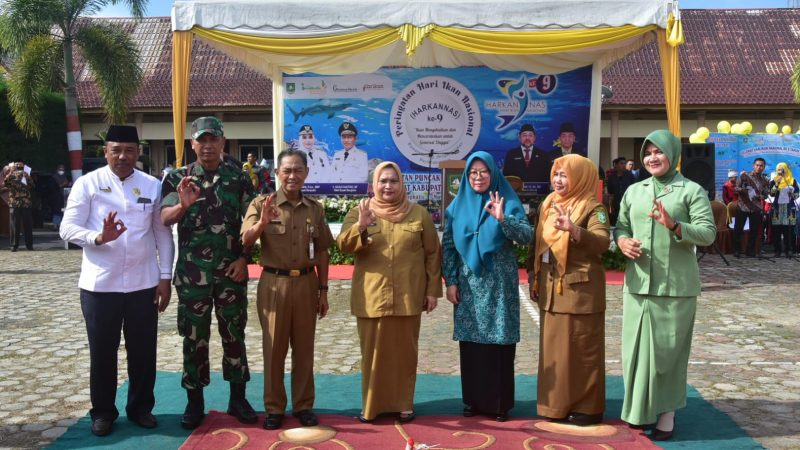 Hari Ikan Nasional ke-9, Bupati Kasmarni Ingatkan Untuk Selalu Konsumsi Ikan