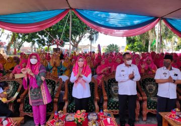 Bupati Dewi Handajani Hadiri peringatan Hari Guru Nasional yang diselenggarakan oleh IGTKI Tanggamus