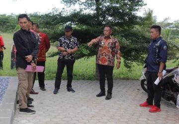 Bupati Lampung Selatan Meninjau Lokasi Kesiapan Pelaksanaan Jumbara Nasional ke-IX