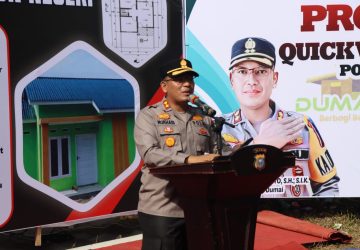 Kapolres Dumai Inisiasi Program ‘Berseri’, Targetkan Bedah 2 Rumah Warga Tidak Mampu Setiap Bulan
