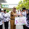 Peringatan HGN 2022 Tingkat Kabupaten Kampar, Kamsol Serahkan Hadiah bagi Pemenang Lomba