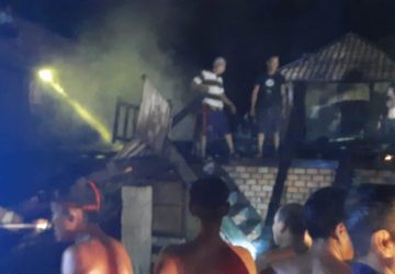 Satu Rumah Hangus Terbakar di Desa Ulak Bandung