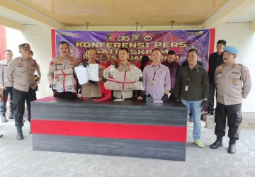 Polres Muara Enim Berhasil Ungkap Tiga Tersangka Kasus Korupsi 15,5 Miliar