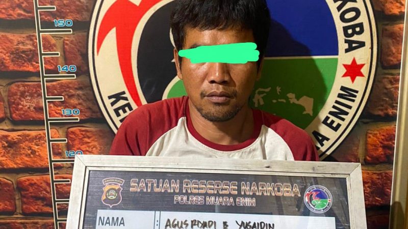 Transaksi Narkoba, Pemuda Ditangkap Jajaran Polsek Rambang