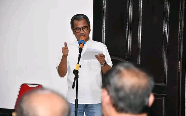 Bupati Nias Yaatulo Gulo, Hadiri Pertemuan Dengan Pemerintah Kabupaten Nias dan Pimpinan Universitas Nias