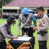 Plt. Kapolresta Magelang Pimpin Upacara Sertijab Pejabat Baru