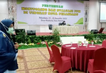 Dokter Lapas Pekanbaru Ikuti Pertemuan Money PPM Oleh Dinkes Kota Pekanbaru