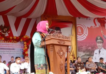 Bupati Bengkalis Kasmarni Membuka Kegiatan Jambore PAUD Tingkat Kabupaten Bengkalis