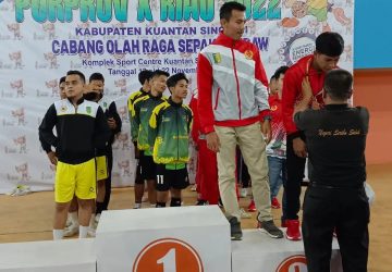 Harapan Terakhir Perolehan Medali Dari Cabor Sepak Takraw Rohul Hanya Mampu Meraih Medali Perunggu