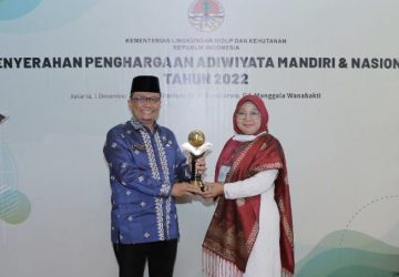 Wakili Kabupaten Siak, SMPN 5 Kecamatan Kerinci Kanan raih Adiwiyata Mandiri tahun 2022