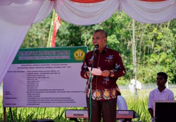 Sukses Panen Perdana Padi Teknologi IPAT-BO, Pj Bupati Kampar : Moment Kebangkitan, Kemandirian dan Ketahanan Pangan Kampar