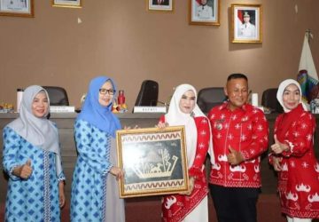 Pemkab Lampung Selatan Terima Kunjungan TP-PKK Kabupaten Pesisir Barat