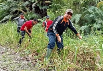 Sekda Kabupaten Nias Samson P. Zai, Hadiri Pelaksanaan Bulan Bhakti Gotong Royong Masyarakat Kabupaten Nias Tahun 2022