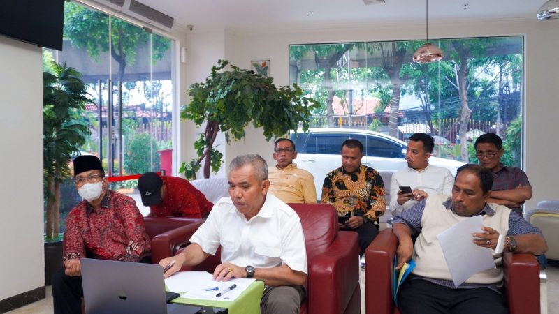 Pj Bupati Ikuti Zoom Meeting Bersama Menko Kemaritiman dan Investasi Terkait Aksi Afirmasi PDN