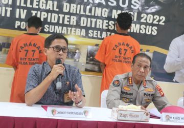 Polda Sumsel Berhasil Bongkar Kasus Pengoplos Minyak Pertalite di Muara Enim