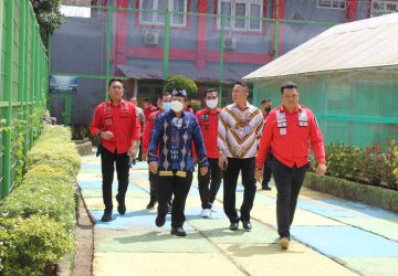 Kalapas Muara Enim Herdianto Sambut Kunker Kakanwil Kemenkumham Sumsel