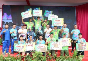 Prajurit Garuda Cakti Borong Juara Event Bedulur Run 10K Musi Rawas