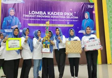 Kontingen Muba Raih Juara Pertama Lomba Cepat Tepat Jambore PKK Tingkat Provinsi Sumsel