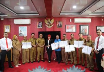 Pemkab Bersama Kejari Lamsel Tandatangani Rencana Kerja Sama Dalam Hal Penanganan Hukum