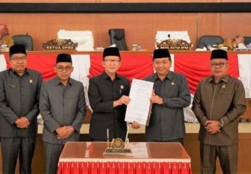 8 Propemperda Kabupaten Muara Enim Disepakati Eksekutif dan Legislatif
