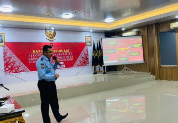 Herdianto Ikuti Rakor Paparkan Strategi Percepatan Capaian Kinerja dan Revitalisasi Pelayanan Makanan di Lapas Muara Enim