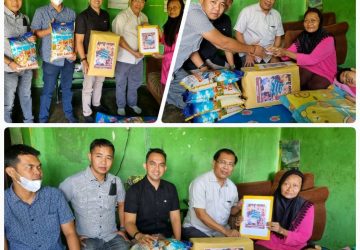 Direktorat Intelkam Polda Riau memberikan santunan kepada penyandang Disabilitas warga Tanjung Rhu Kec. Limapuluh Kota