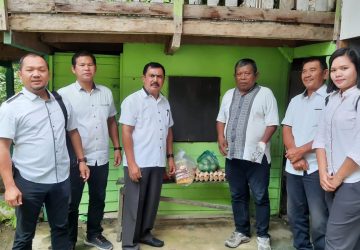 Kunjungan Direktorat Intelkam Polda Riau kepada penyandang Disabilitas warga Jalan Indra Puri Kecamatan Tenayan Raya Kota Pekanbaru