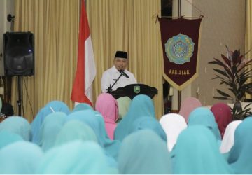 Hadiri Pelantikan 12 TP-PKK kecamatan, Wabup Husni Minta Program PKK Bisa Menyesuaikan Dengan Program Pemda