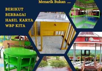 Lapas Muara Enim Menyediakan Produk Furniture Karya Warga Binaan