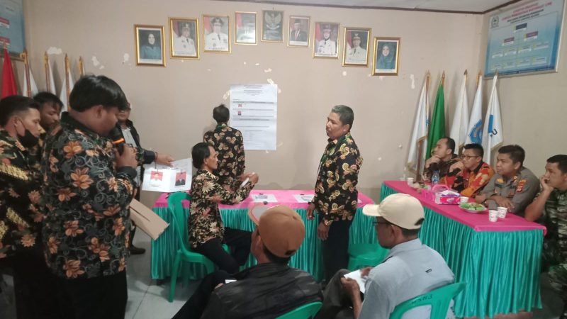 Raih 67 Suara, Purwanto Menangkan Pilkades PAW di Desa Gandri Kec. Penengahan