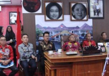 Bupati Nanang Ermanto Hadiri Peringatan Hari Anti Korupsi Sedunia Tahun 2022 Secara Virtual