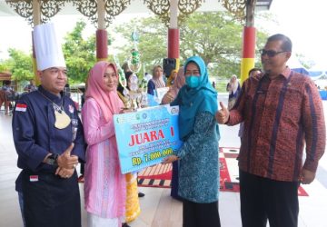 Sungai Mandau Juara I Lomba Cipta Menu Pangan B2SA Tingkat Kabupaten Siak