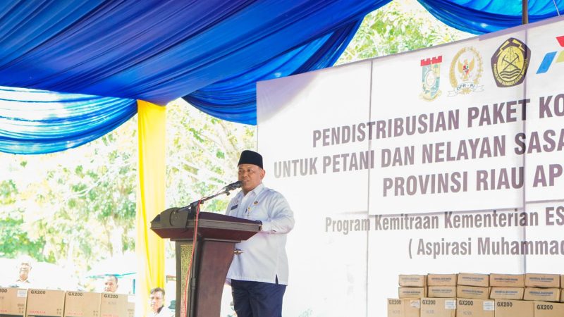 Pendistribusian Paket Konversi BBM ke BBG untuk Petani dan Nelayan, Sekda Kampar ; Manfaatkan Dengan Sebaik-baiknya