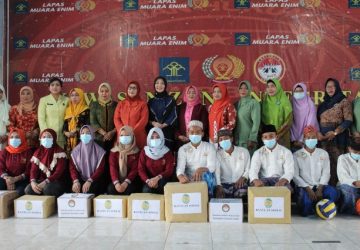 Peringati Hari Ibu ke-94 Tahun Ketua TP. PKK Kabupaten Muara Enim Kunker ke Lapas Muara Enim