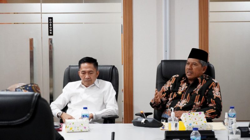 Bupati Siak Alfedri Bahas Program Kerja JKPI Bersama Dirjend Kebudayaan