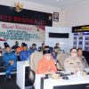 Polres Bengkalis dan Pemkab Ikuti Rakor Lintas Sektoral Kesiapan Pengamanan Nataru Secara Virtual