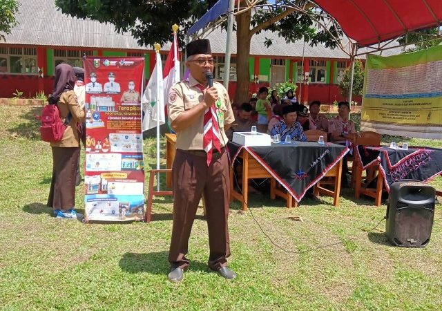 SMPN Satu Atap Petai Kayu Adakan Kegiatan Kemah di Akhir Tahun