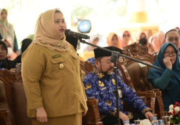 Bupati Hadiri Peringatan Hari Ibu dan HUT DWP, Terus Support dan Doakan Setiap Langkah Suami Dalam Mengabdikan Diri Kepada Daerah