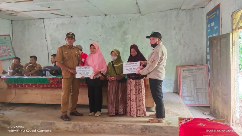Pekon Sinarjawa Melaksanakan Program BLT – DD Tahap akhir 2022