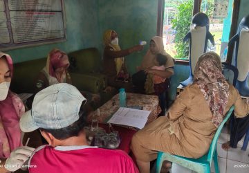 UPTD Puskesmas Air Naningan Melaksanakan Vaksin di Tingkat Desa